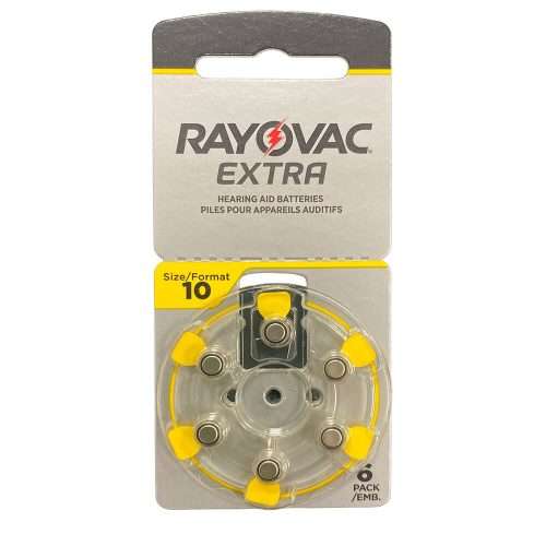 RAYOVAC Batteries Size 10 - Yellow